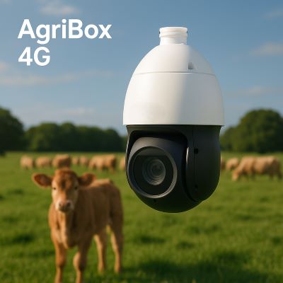 Caméra AgriBox ECO 4G avec SIM libre pour surveillance agricole sans abonnement
