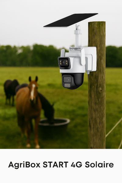 Caméra autonome 4G Solaire AgriBox START