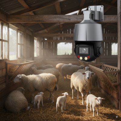 Caméra PTZ AgriBox START PTZ pour surveillance de box de vêlage
