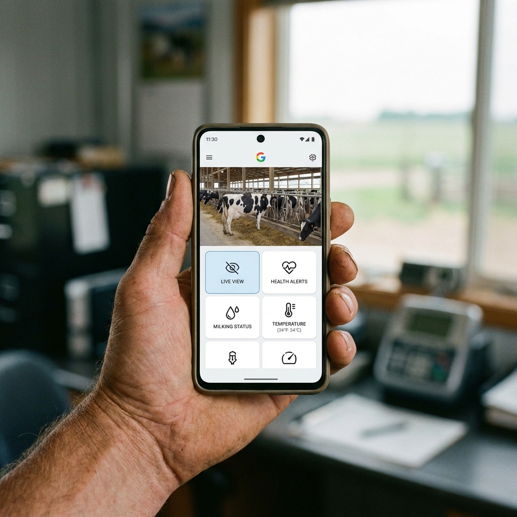 Monitoring 24/7 surveillance élevage agricole
