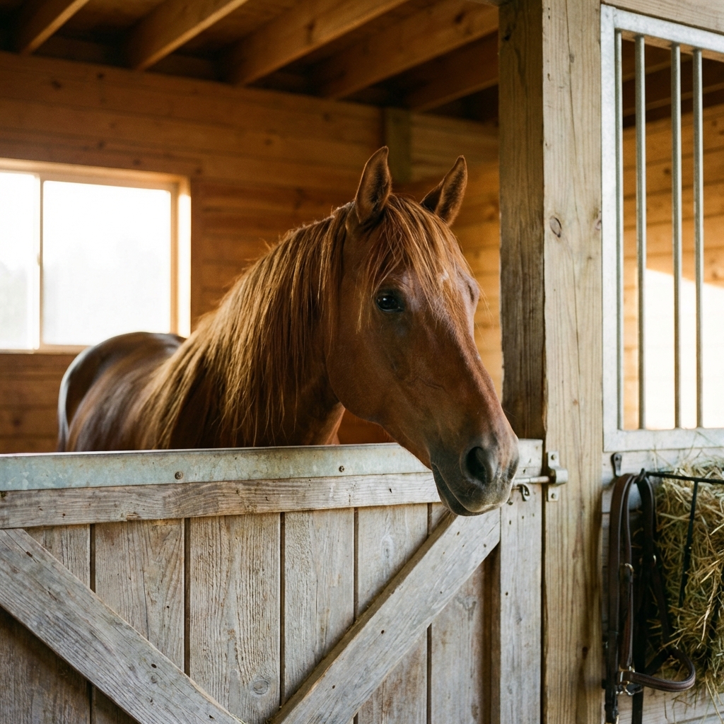 Caméra surveillance poulinage écurie haras